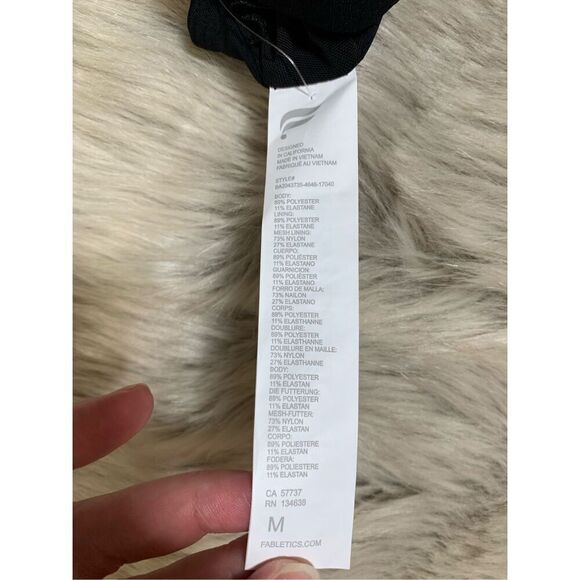 NWT Fabletics Kessler Medium Impact Sports Bra Medium - Picture 6 of 6